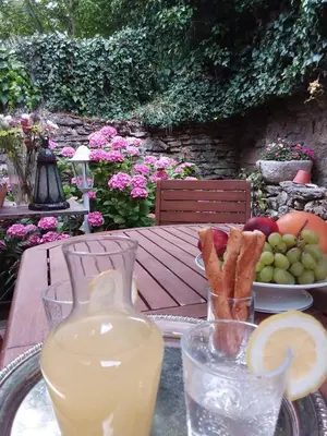 Boissons dans l'établissement B&B de charme La Maison des 5 Temps