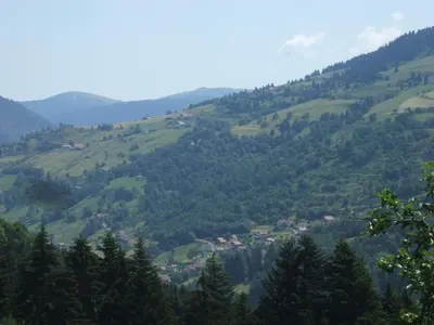 Paysage naturel près de le B&B/chambre d'hôtes