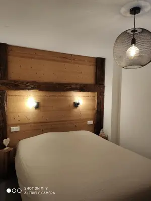Un ou plusieurs lits dans un hébergement de l'établissement LA BRESSE - Appartement de Charme