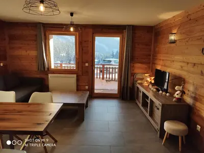 Télévision ou salle de divertissement dans l'établissement LA BRESSE - Appartement de Charme