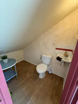 Salle de bains dans l'établissement L'Appart Sélestadien