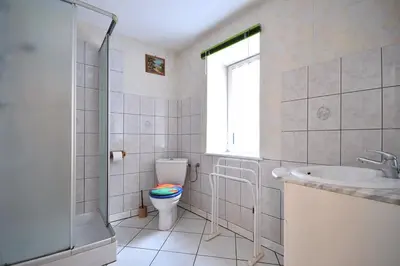Salle de bains dans l'établissement GITE DU FLORIMONT CENTRE ALSACE route des vins