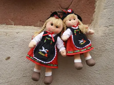 Enfants séjournant dans l'établissement Apartment in Riquewihr with Terrace