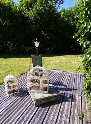 Jardin de l'établissement Chambres d'Hôtes le Clos des Lesses