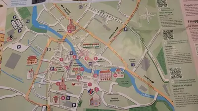 Plan de l'établissement gite violette et pierrot