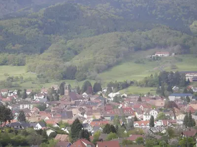 Paysage naturel près de la maison de vacances