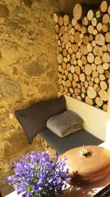 Coin salon dans l'établissement Hostellerie Les Bagenelles