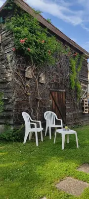 Jardin de l'établissement Gite 3 Frontières