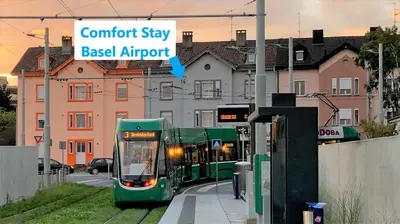 Plan de l'établissement Comfort Stay Basel Airport 1B46