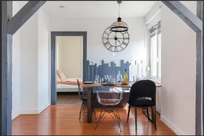 Plan de l'établissement Gîte Hopla 2 chambres