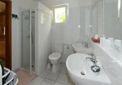 Salle de bains dans l'établissement Chambres d'hôtes Gilles Schneider