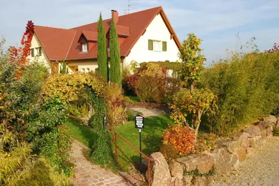Jardin de l'établissement Chambres d'hôtes Gilles Schneider