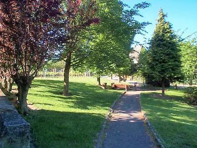Jardin de l'établissement La Maison Jaune
