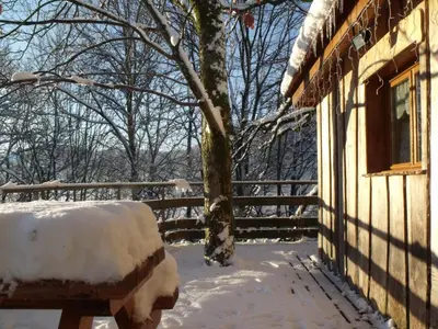 L'établissement Le Domaine du Châtelet en hiver