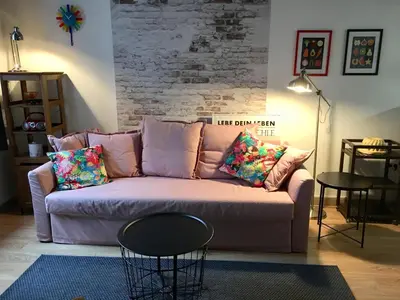 Coin salon dans l'établissement l’Atelier