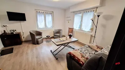 Télévision ou salle de divertissement dans l'établissement Gîte du sabotier