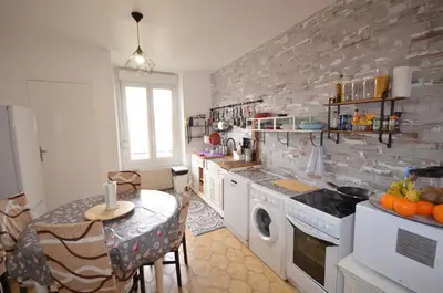 Cuisine ou kitchenette dans l'établissement 23 Rue de la République