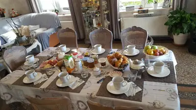 Nourriture dans le B&B/chambre d'hôtes ou à proximité