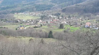 Paysage naturel près de la maison de vacances
