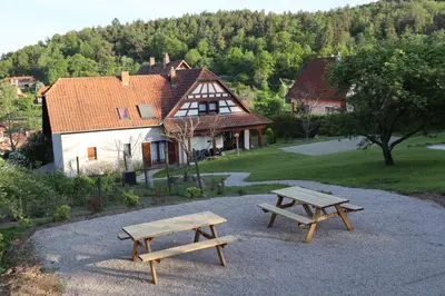 Paysage naturel près de la maison de vacances
