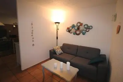 Coin salon dans l'établissement gite au coin du feu à 25mn de Colmar au calme avec jardin clos