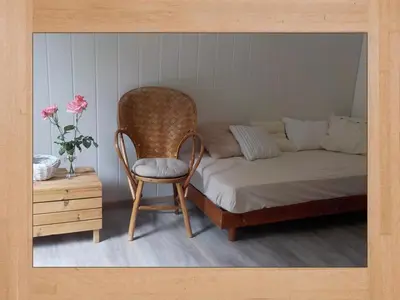 Un ou plusieurs lits dans un hébergement de l'établissement LES HORTENSIAS