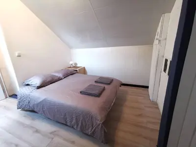 Un ou plusieurs lits dans un hébergement de l'établissement 6 personnes, neuf & cosy, centre - gare