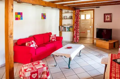 Coin salon dans l'établissement Chez René