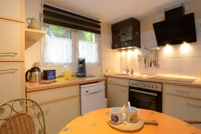 Cuisine ou kitchenette dans l'établissement ALGOLSHEIM, closer NEUF BRISACH - studio 