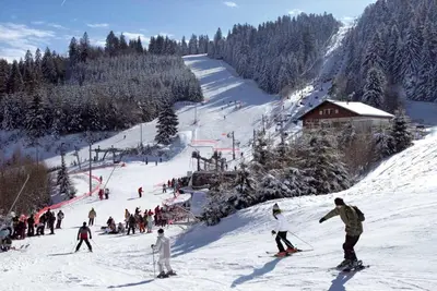 L'établissement Chalet Les Camélias SPA en hiver