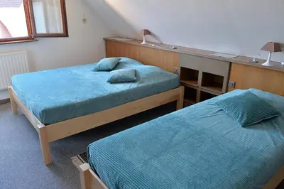 Un ou plusieurs lits dans un hébergement de l'établissement S'Harzala Vert bis