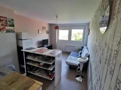 Plan de l'établissement Studio confortable à Gérardmer de 27 m²