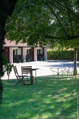 Jardin de l'établissement Hôtel Restaurant Au Relais D'Alsace