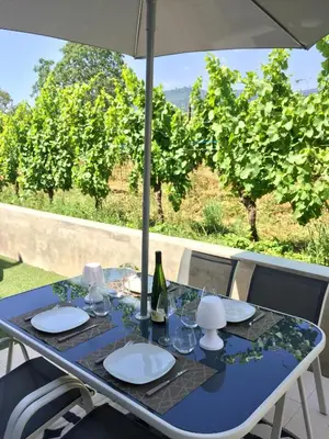 Jardin de l'établissement Le gîte de Ninon et Léon 2 épis