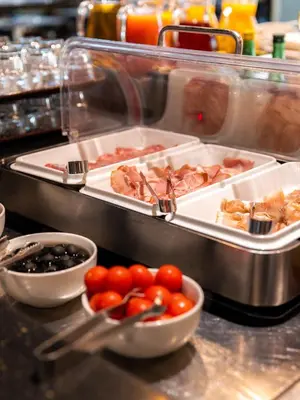 Nourriture dans l'hôtel ou à proximité