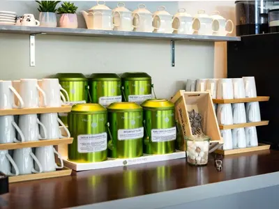 Plateau bouilloire dans l'établissement Ibis Styles Colmar Nord
