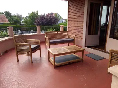 Balcon ou terrasse dans l'établissement do mi si la do ré