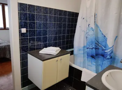 Salle de bains dans l'établissement do mi si la do ré
