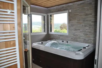 Plan de l'établissement le bleu du lac Sauna et Spa