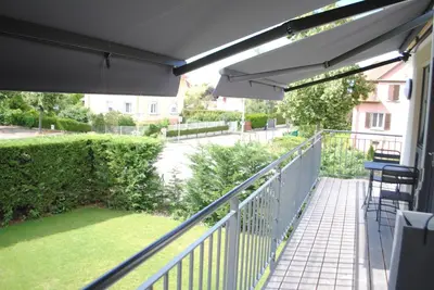 Balcon ou terrasse dans l'établissement Quiet Corner