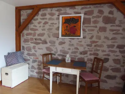 Coin salon dans l'établissement La Chambre de Manon