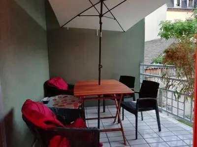 Balcon ou terrasse dans l'établissement LE KATZALA