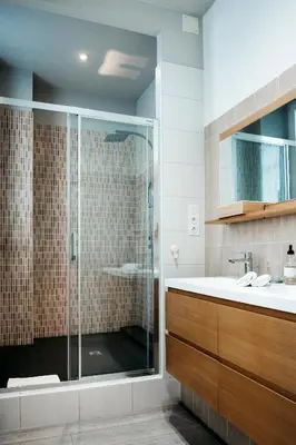 Salle de bains dans l'établissement LE 17