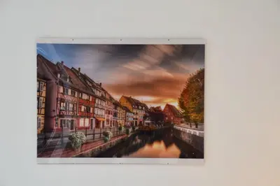 Plan de l'établissement Appartement Colmar centre historique avec garage