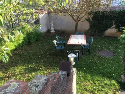 Jardin de l'établissement Chez Filippa