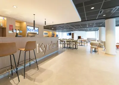 Restaurant ou autre lieu de restauration dans l'établissement Kyriad Montbeliard Sochaux