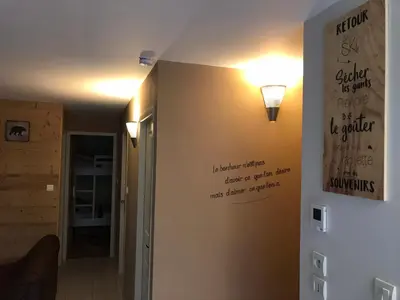 Plan de l'établissement Appartement 6 pers - Les 4 Loups au pied des pistes