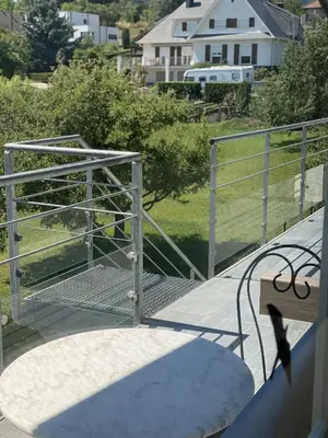 Balcon ou terrasse dans l'établissement Le Clos des Pommiers
