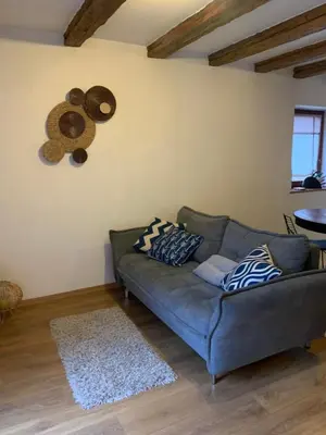 Coin salon dans l'établissement Gite - Chez Joséphine