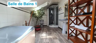 Plan de l'établissement Gitedaval Hangy Haut & spa
